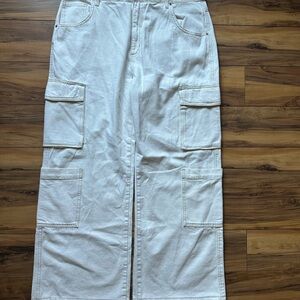 Cotton On Cargo Wide Leg Jeans